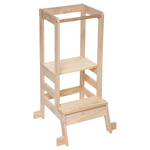 Παιδικός Πύργος Παρατήρησης Montessori Pakoworld Φυσικό 51x51x90εκ