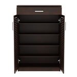 Παπουτσοθήκη-Ντουλάπι Sante Pakoworld 20 Ζεύγων Χρώμα Καρυδί 80x37x123εκ