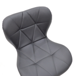 Σκαμπό Μπαρ Coozy Pakoworld pu σε Μαύρο Χρώμα Σκελετός Χρωμίου