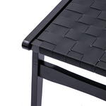 Καρέκλα Ridley Pakoworld Ξύλο-pu Μαύρο