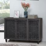 Παπουτσοθήκη-Ντουλάπι Ronan Pakoworld Χρώμα Wenge 105x35x66εκ