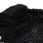 Δίχτυ Σκίασης Roof Pakoworld Μακραμέ Μαύρο 4x4m