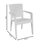 Πολυθρόνα Halcyon Pakoworld pp Ανθρακί