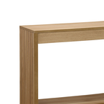 Κονσόλα Focused Pakoworld mdf Φυσικό 120x35x74εκ