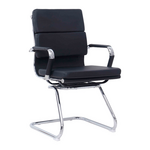 Καρέκλα Γραφείου Επισκέπτη Tokyo Pakoworld Μαύρο pu 55.5x42x88εκ