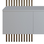 Έπιπλο Εισόδου Arika Pakoworld Λευκό-Sonoma 100x37x199.5εκ
