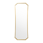 Καθρέπτης Torfu Pakoworld Χρυσό 56x2x165εκ