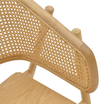 Πολυθρόνα Wenzy Pakoworld Φυσικό Μασίφ Ξύλο Toon 58x58x82εκ