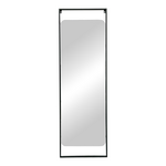 Καθρέπτης Piza Inart Μαύρο Μέταλλο 45x2x140εκ