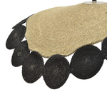 Φωτιστικό Οροφής Kono Inart Φυσικό-Μαύρο Φ70x100εκ