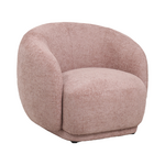 Πολυθρόνα Freya Pakoworld Ύφασμα σε Απόχρωση Σάπιο Μήλο 93x87x76εκ