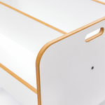 Ραφιέρα Dovere Pakoworld Λευκό mdf 56x34x55εκ