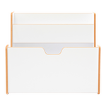 Ραφιέρα Crane Pakoworld Λευκό mdf 57x34x55εκ