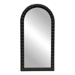 Καθρέπτης Pavloval Inart Μαύρο pp 42x81x3.5εκ