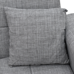 Καναπές-Κρεβάτι με Αποθηκευτικό Χώρο Τριθέσιος Modesto Pakoworld Γκρι Ύφασμα 215x85x80εκ