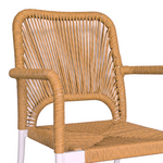 Τραπεζαρία Kliton-Norture σετ 5τεμ Pakoworld Αλουμίνιο σε Λευκή Απόχρωση 150x80x74εκ