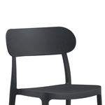 Καρέκλα Amvroan Pakoworld με uv Protection Ανθρακί pp 51x49x79.5εκ