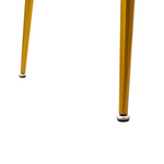 Τραπέζι Paris Pakoworld Οβάλ Γυαλί 8mm Σχέδιο Μαρμάρου-Χρυσό 120x80x75εκ