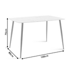 Τραπέζι Paris Pakoworld Οβάλ Γυαλί 8mm Σχέδιο Μαρμάρου-Χρυσό 120x80x75εκ