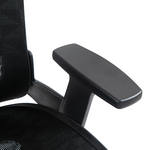 Καρέκλα Γραφείου Εργασίας Mergi Pakoworld Μαύρο Mesh 62x63x120εκ