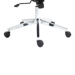 Καρέκλα Γραφείου Εργασίας Mergi Pakoworld Μαύρο Mesh 62x63x120εκ