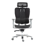 Καρέκλα Γραφείου Εργασίας Chocky Pakoworld Μαύρο Mesh 68x69x120εκ