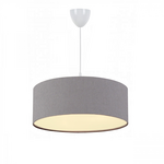 Φωτιστικό Οροφής Μονόφωτο pwl-1091 Pakoworld ε27 Γκρι Φ38x70εκ