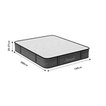 Στρώμα Diamond Pakoworld Pocket Spring+ gel Memory Foam 25-27cm 160x200εκ