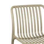 Καρέκλα zoi Pakoworld pp σε Απόχρωση Cappucino 42x58x79εκ