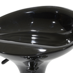 Σκαμπό Μπαρ Felice Pakoworld Πτυσσόμενο Μαύρο-Βάση Χρωμίου 40x43x84εκ