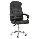 Καρέκλα Γραφείου Διευθυντή Toronsi Pakoworld Μαύρο pu 60x68x128εκ