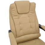 Καρέκλα Γραφείου Διευθυντή Toronsi Pakoworld Μπεζ pu 60x68x128εκ