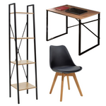 Φοιτητικό Πακέτο Επίπλων Γραφείου Zayin-Ramon-Gaston i Pakoworld σετ 3 τμχ