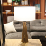 Επιτραπέζιο Φωτιστικό Kalito Pakoworld Ivory-Καφέ Φ24x45εκ
