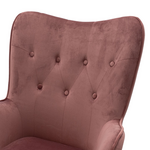 Καρέκλα Γραφείου Διευθυντή Kido Pakoworld με Βελούδο Σάπιο Μήλο