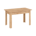 Τραπέζι Quiin Pakoworld Επεκτεινόμενο Μελαμίνης σε oak Απόχρωση 120-174x70x73.5εκ