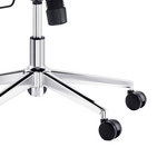 Καρέκλα Γραφείου Διευθυντή Aish Pakoworld Mesh Ύφασμα Μαύρο 64x66x130εκ