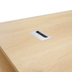 Γραφείο Εργασίας Επαγγελματικό Amazon Pakoworld Αριστερή Γωνία Χρώμα Sonoma 180x160x76εκ