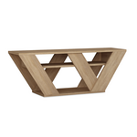 Έπιπλο Τηλεόρασης Pipralla Pakoworld Φυσικό 110x30x40εκ