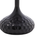 Βοηθητικό Τραπέζι Fabron Inart Μαύρο Sintered Stone Φ50x52εκ