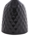 Βοηθητικό Τραπέζι Kousien Inart Μαύρο Sintered Stone Φ50x60εκ