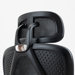 Καρέκλα Γραφείου Διευθυντή με Υποπόδιο Titan Pakoworld Premium Quality Ύφασμα-Mesh Χρώμα Μαύρο