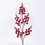 Κλαδι με Κοκκινα Berries, 68cm