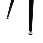 Τραπέζι Astrid Pakoworld Γυάλινο 10χιλ - Πόδι Μαύρο 140x80x75εκ