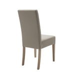 Τραπεζαρία Ditta-Winslow b Pakoworld σετ 7τμχ Ξύλο Rubberwood σε Ανοιχτό Καρυδί Χρώμα 180x85x75εκ