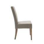 Τραπεζαρία Ditta-Winslow b Pakoworld σετ 7τμχ Ξύλο Rubberwood σε Ανοιχτό Καρυδί Χρώμα 180x85x75εκ