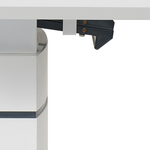 Τραπέζι Επεκτεινόμενο Darsile Inart Γκρι-Ανθρακί mdf 140-180x90x76εκ