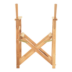 Σκελετός Πολυθρόνας Σκηνοθέτη Kompa Pakoworld Μασίφ Ξύλο Οξιάς σε Φυσική Απόχρωση 56.5x54x88εκ