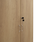 Ντουλάπα Γραφείου Επαγγελματική Amazon Pakoworld Χρώμα Sonoma 80x40x200εκ