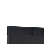 Κρεβάτι Διπλό Olympus Pakoworld σε Χρώμα Wenge 140x200εκ